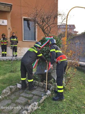 Viterbo - I vigili del fuoco celebrano santa Barbara 
