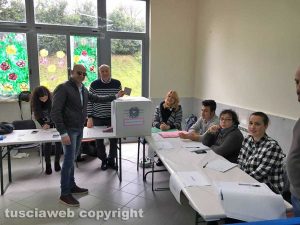 Referendum - Marco Ciorba vota a Tobia