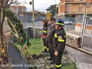 Viterbo - I vigili del fuoco celebrano santa Barbara