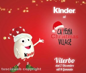 L'immagine di Kinder sul Caffeina Christmas Village