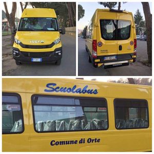 Orte - Nuovo scuolabus per gli studenti 