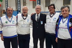 Sport - Bocce - Le premiazioni dei campionati provinciali