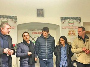 Tarquinia - Gli auguri di Natale del movimento Rinnova