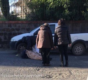 Vetralla - Uomo investito alla Botte