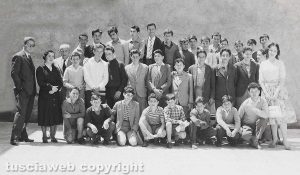 Viterbo - Come eravamo 1959 - Scuola media delle Monachelle