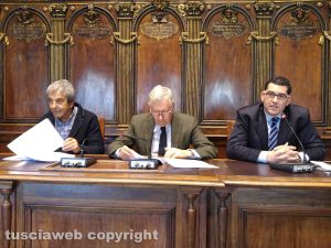 Viterbo - Delli Iaconi, Michelini e Barelli presentano le iniziative di Natale