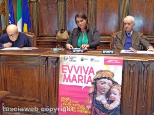 Viterbo - La presentazione dell'iniziativa "Evviva Maria"