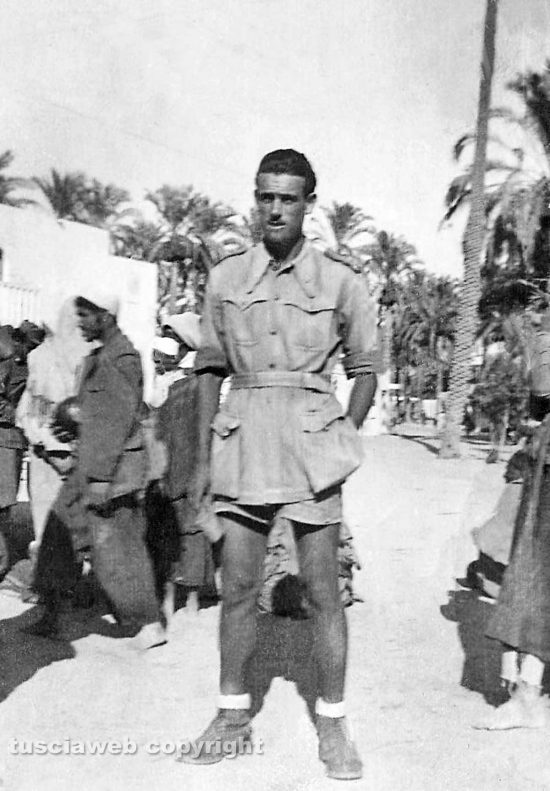 Come eravamo - Salvatore Sapio a Bengasi il 22 ottobre 1942