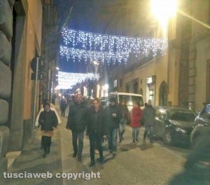 Viterbo senza auto - Centro storico - Via Cavour