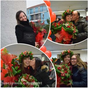 La laurea di Sabina Calisse