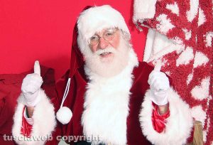 Viterbo - Caffeina christmas village - Babbo Natale