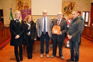 Consegna dei defibrillatori