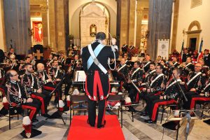 Viterbo - La banda dei carabinieri in concerto