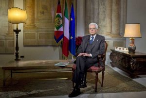 Il discorso di fine anno del presidente della repubblica Sergio Mattarella, 