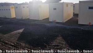 Viterbo - Centro d'accoglienza all'ex fiera - Lavori in corso