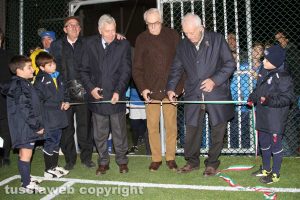 Viterbo - L'inaugurazione del campo in sintetico del Barco Murialdina