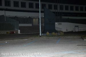 Viterbo - Tribunale - Parcheggi vuoti 
