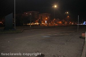Viterbo - Tribunale - Parcheggi vuoti 