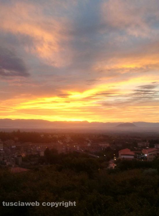 L'alba a Caprarola
