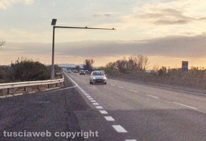 Superstrada - Le telecamere tra Viterbo e Vetralla