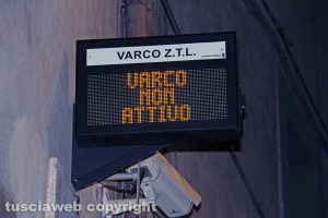 Viterbo - Il varco a via san Lorenzo