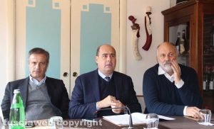 Michele Civita, Nizola Zingaretti e Riccardo Valentini