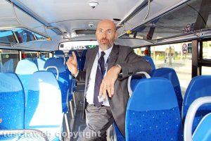 Viterbo - L'amministratore delegato Cotral Arrigo Giana