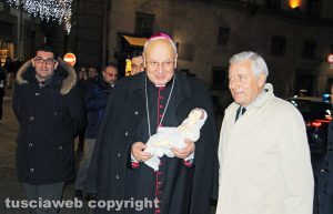 Viterbo - La benedizione del presepe - Fumagalli e Michelini