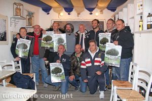 Sport - Viterbo - La presentazione del calendario 2017 dell'Old rugby