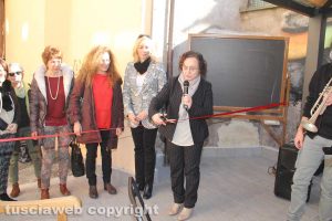 Viterbo - L'inaugurazione dell'aula al sole al Santa Rosa