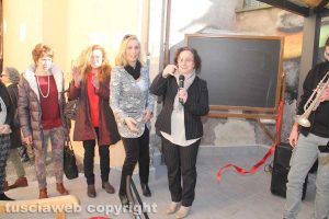 Viterbo - L'inaugurazione dell'aula al sole al Santa Rosa