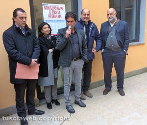 Marta - Zingaretti all'inaugurazione del poliambulatorio