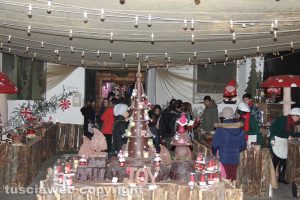 Viterbo - Caffeina christmas village - Babbo Natale