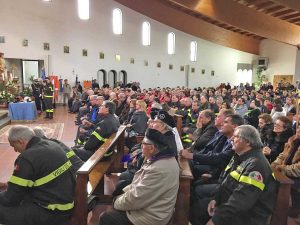 I vigili del fuoco festeggiano Santa Barabra