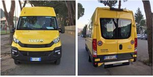 Orte - Nuovo scuolabus per gli studenti