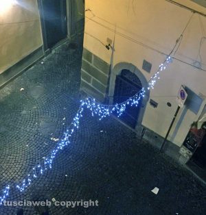 Viterbo - Via San Lorenzo - Il luogo della lite finita a colpi di punteruolo