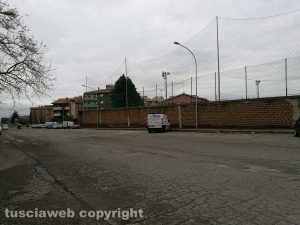 Viterbo - Asl - Parcheggi vuoti alle Pietrare