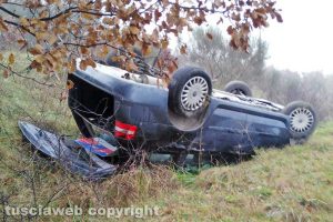 Viterbo - Incidente sulla Teverina
