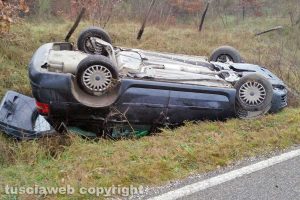 Viterbo - Incidente sulla Teverina