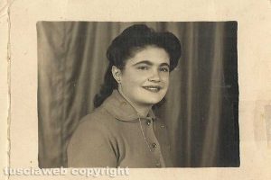 Vetralla - Delfina Sanetti nel 1954