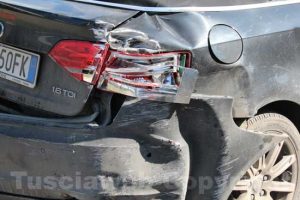 Bagnaia - Schianto auto-treno