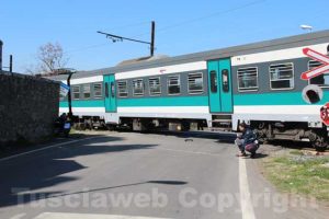 Bagnaia - Schianto auto-treno