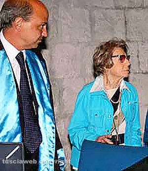 Viterbo - La terza laurea di Adriana Iannilli all'Unitus all'età di 92 anni