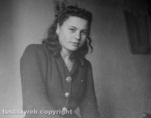 Viterbo - Come eravamo anni '40 - Giulia Pennacchietti nella sua lavanderia