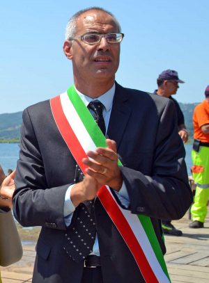 Il sindaco di San Lorenzo Nuovo Massimo Bambini