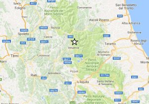Amatrice - Terremoto di magnitudo 3,8