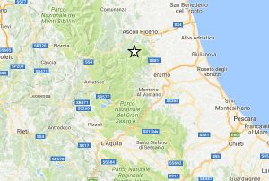 Terremoto di magnitudo 3,7 a Valle Castellana