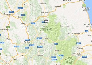 Scossa di magnitudo 3,8 in provincia di Macerata