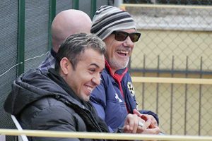 Sport - Calcio - Monterosi - Matuzalem col presidente Capponi