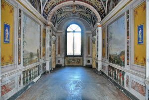 Tarquinia - Uno dei due spazi che saranno interessati dal restauro